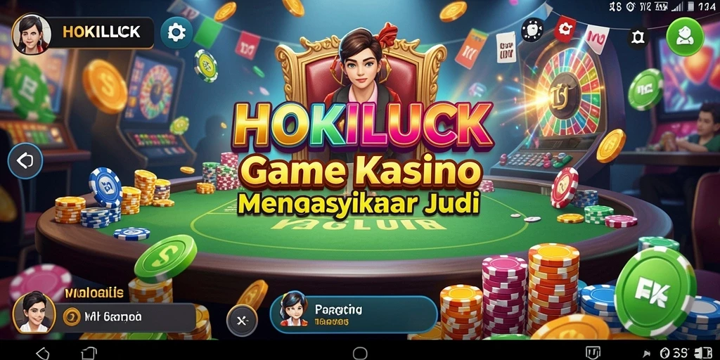 Tampilan gameplay menawan di HOKILUCK yang memukau.