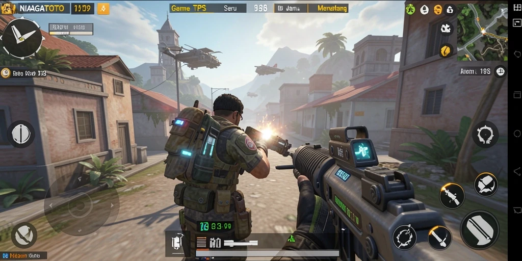 Tampilan gameplay <strong>NIAGATOTO</strong> yang mendebarkan dan penuh aksi.